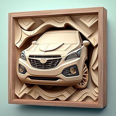 3D model Opel Mokka (STL)